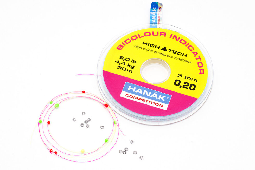 Hanak Bicolour indicator fluo line for euro nymph leaders